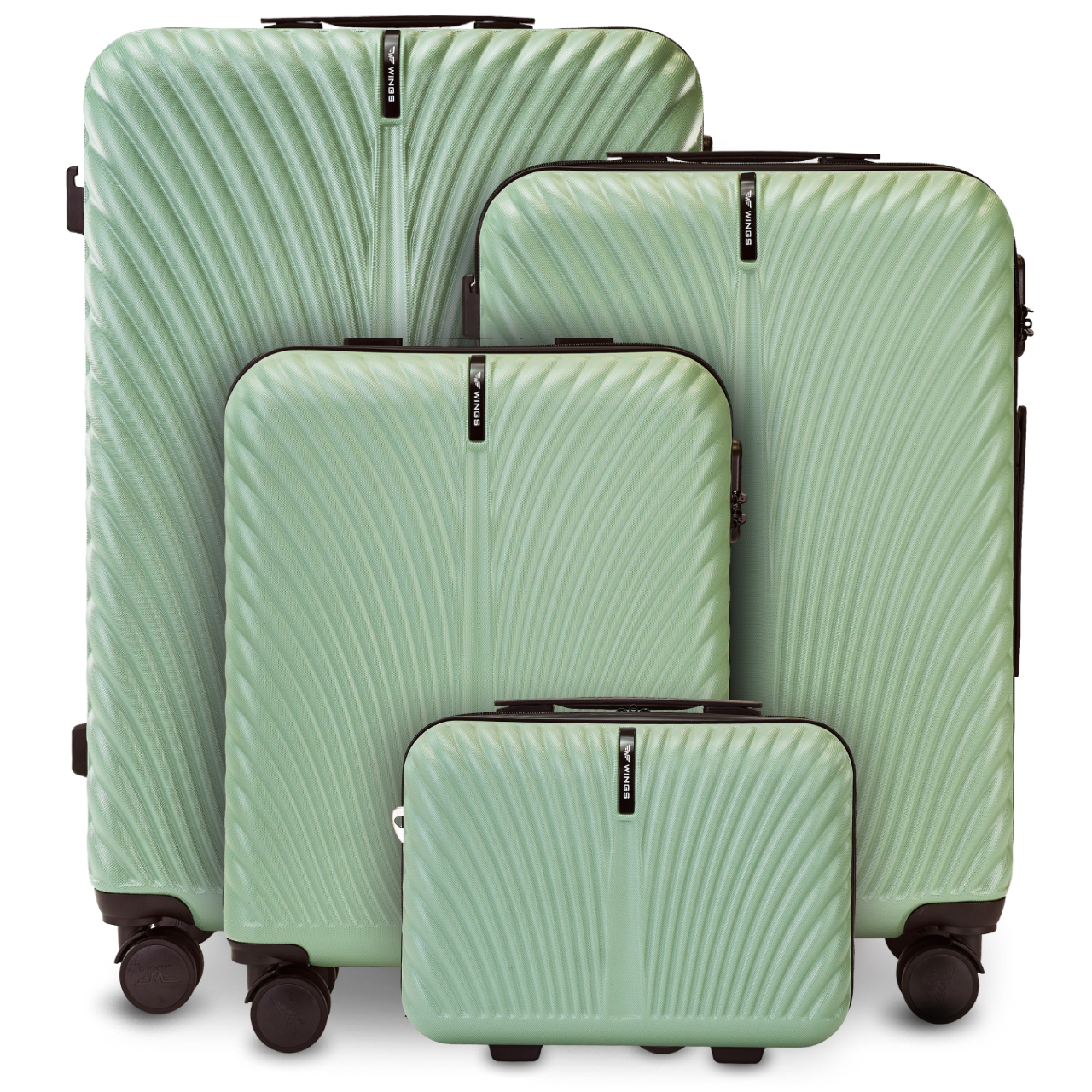 Zestaw 4 WALIZEK Wings SWAN 2.0 ARMY GREEN