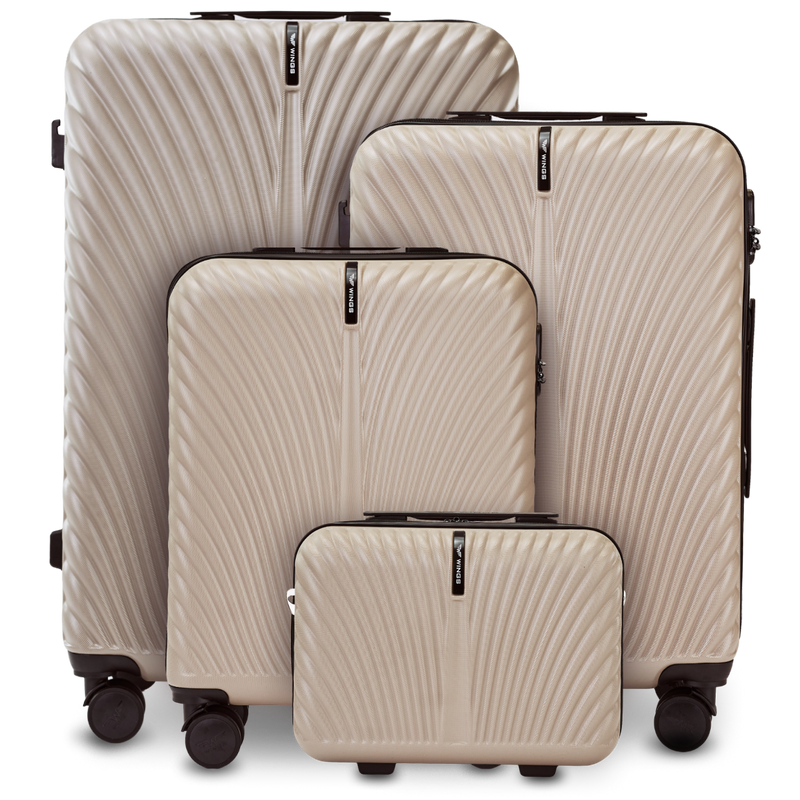 Zestaw 4 WALIZEK Wings SWAN 2.0 BEIGE