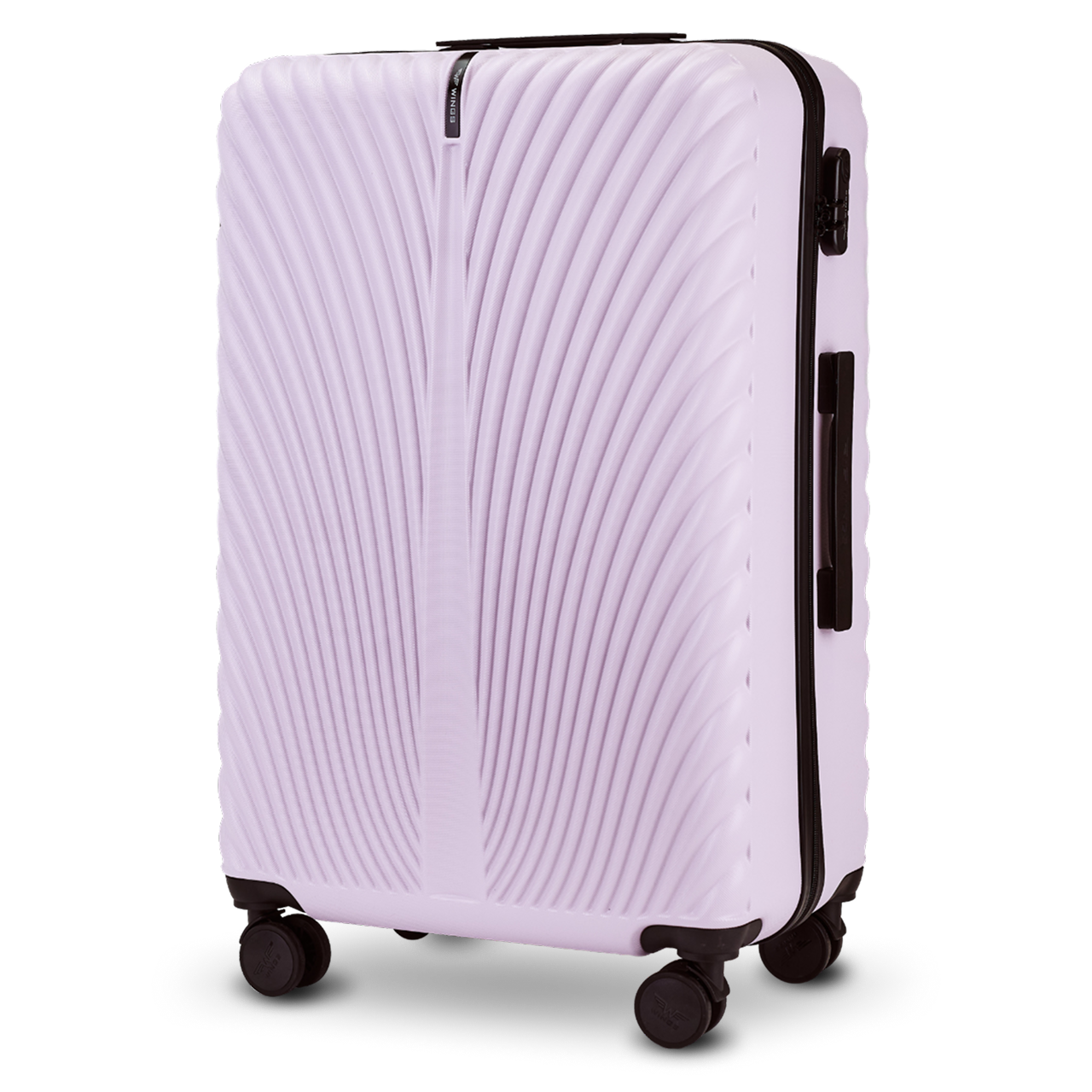 Walizka DUŻA WINGS SWAN 2.0 28" LIGHT PURPLE