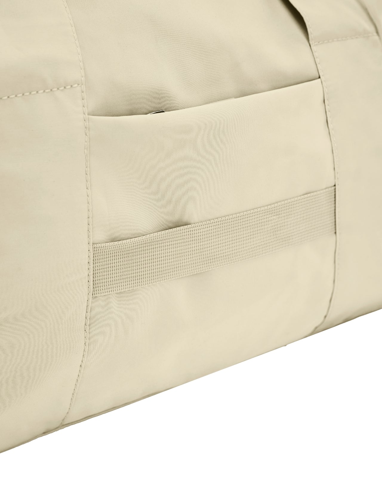 Torba sportowa WINGS SOLENNE z kieszenią na buty i pasem na walizkę BEIGE