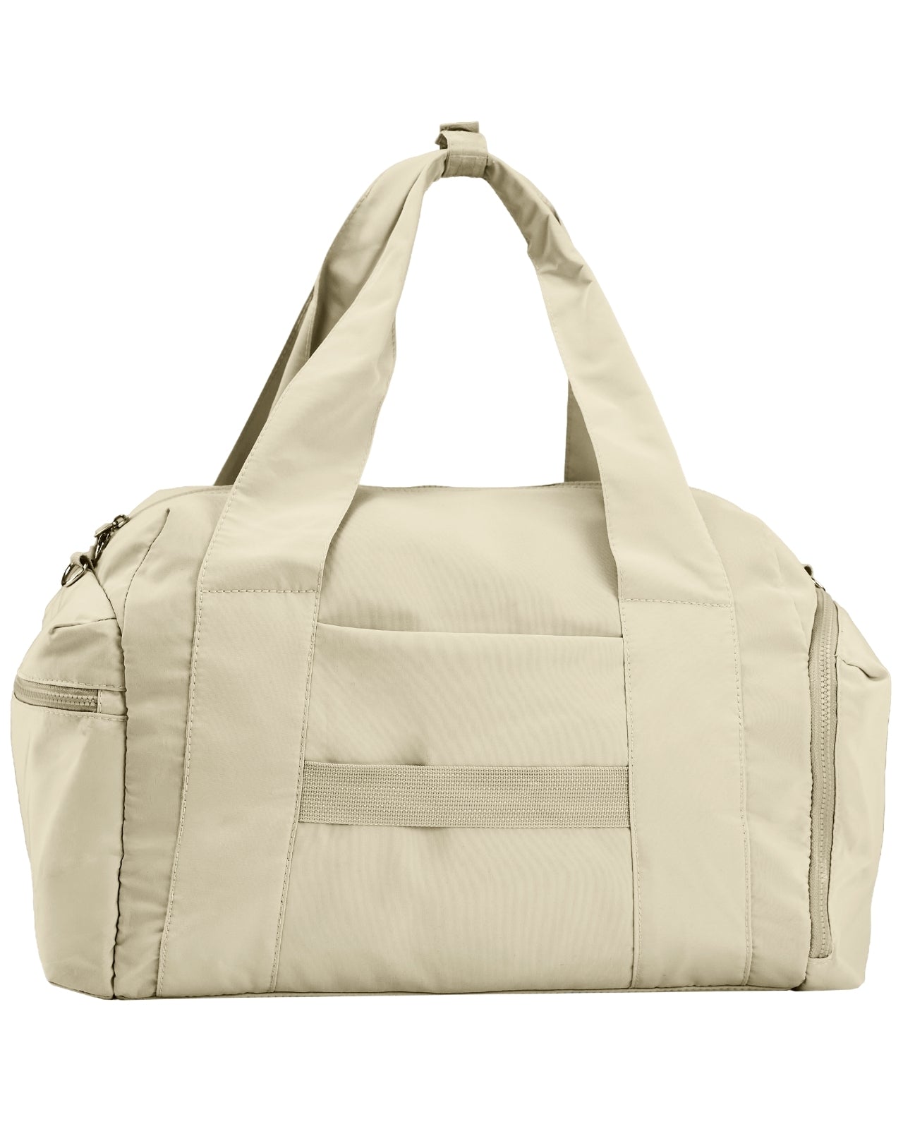 Torba sportowa WINGS SOLENNE z kieszenią na buty i pasem na walizkę BEIGE