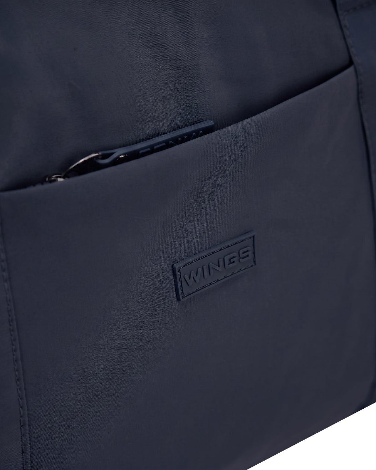 Torba sportowa WINGS SOLENNE z kieszenią na buty i pasem na walizkę NAVY BLUE