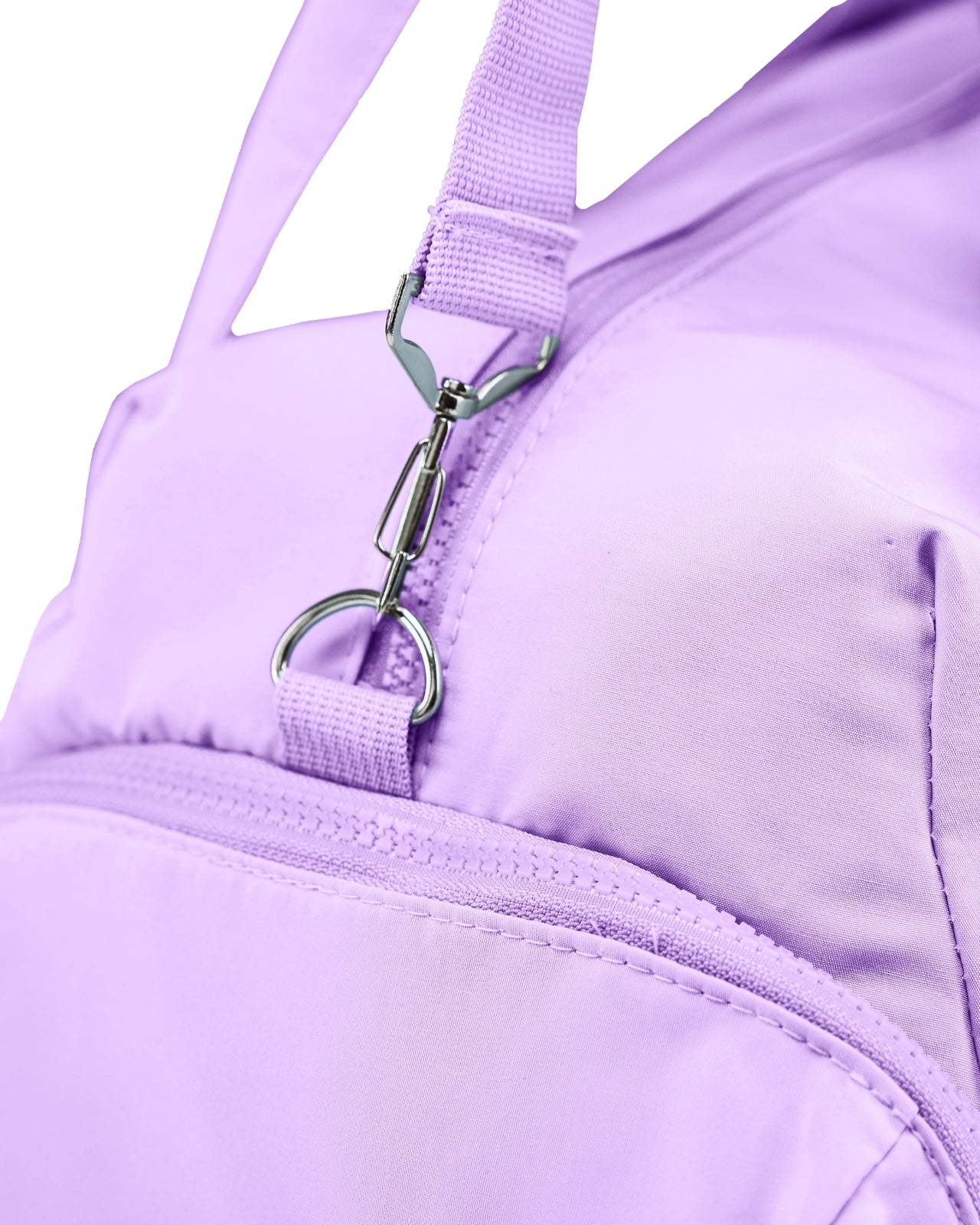 Torba sportowa WINGS SOLENNE z kieszenią na buty i pasem na walizkę PURPLE