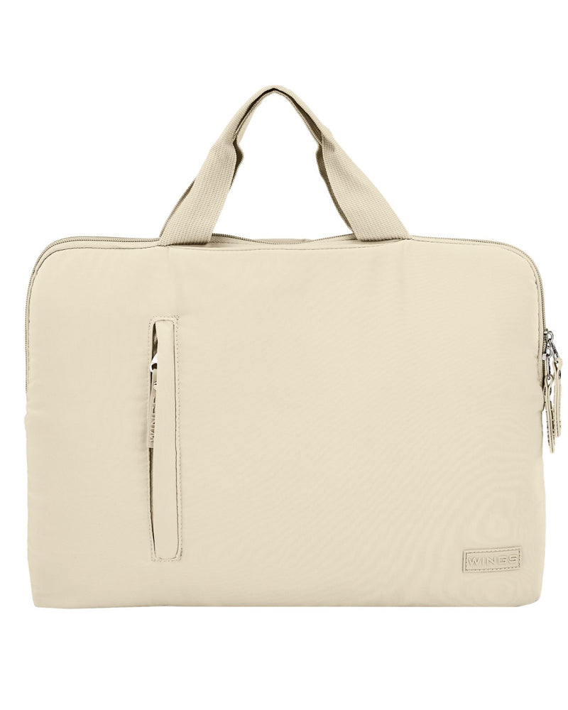 Torba na laptopa WINGS SOLENNE 15,6 cala BEIGE
