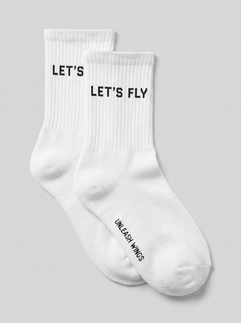 Skarpetki damskie WINGS UNLEASH WHITE