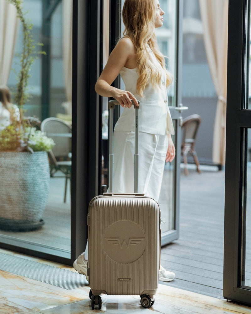 Walizka kabinowa Wings Swallow 3.0 CHAMPAGNE 20"