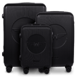 Zestaw 3 Walizek Wings Swallow 3.0 BLACK