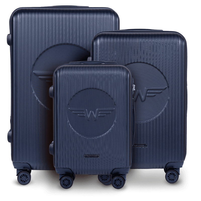 Zestaw 3 Walizek Wings Swallow 3.0 BLUE