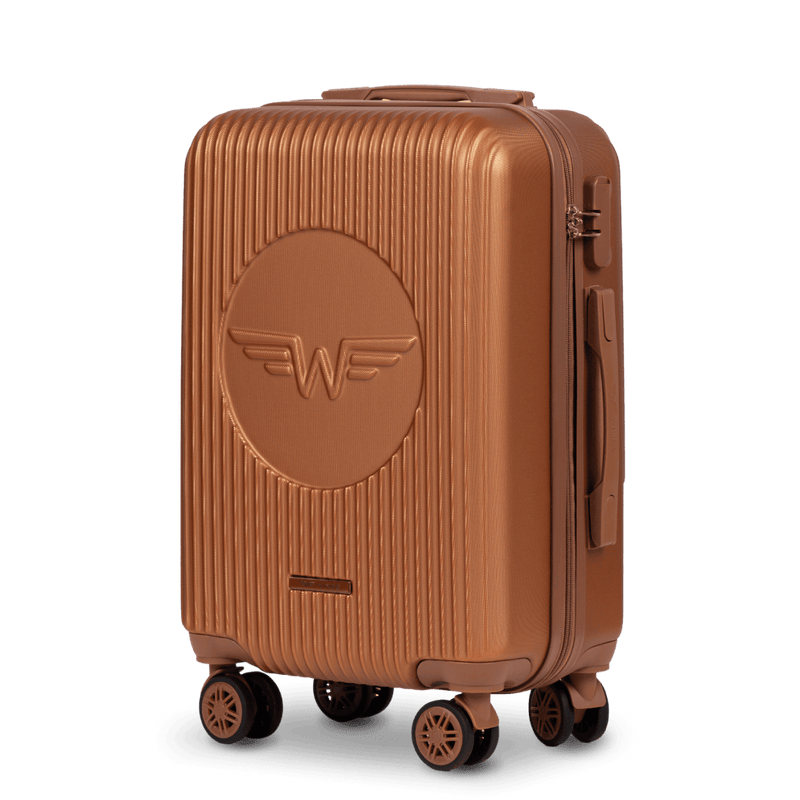 Walizka kabinowa Wings Swallow 3.0 BROWN 20"