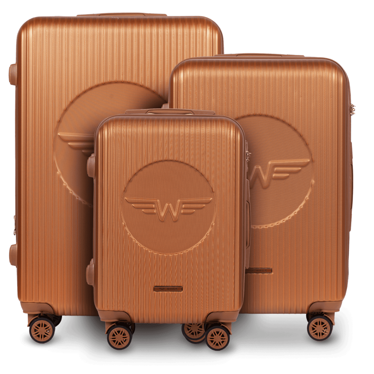 Zestaw 3 Walizek Wings Swallow 3.0 BROWN SWALLOW COLLECTION