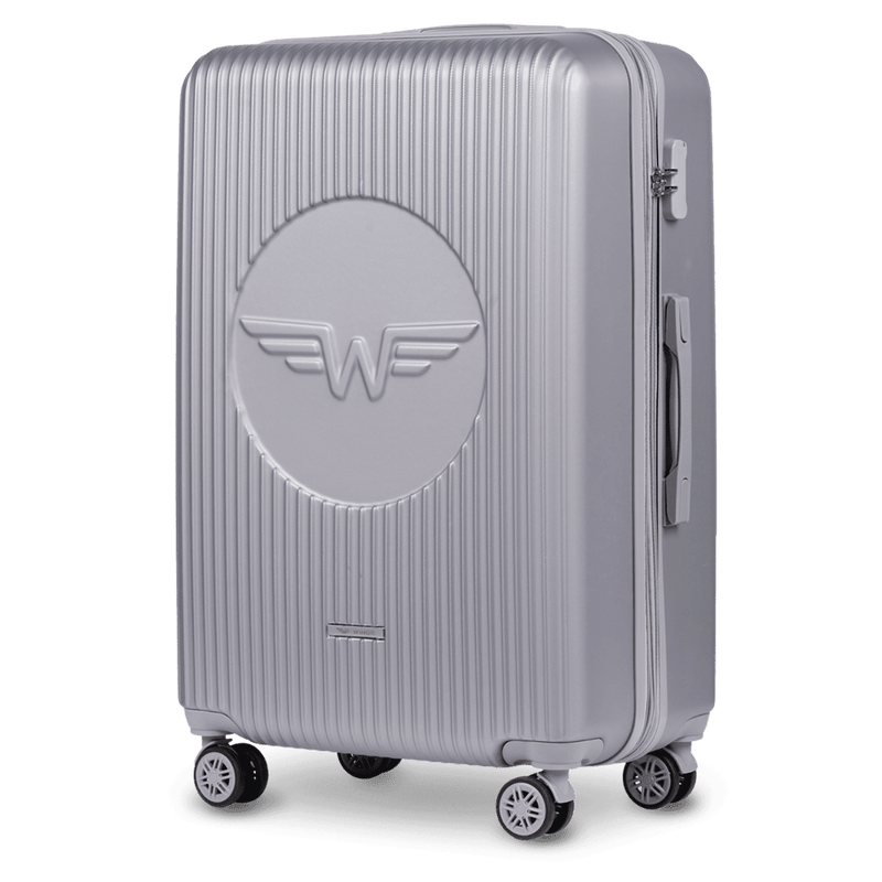 Walizka duża Wings Swallow 3.0 SILVER 28"