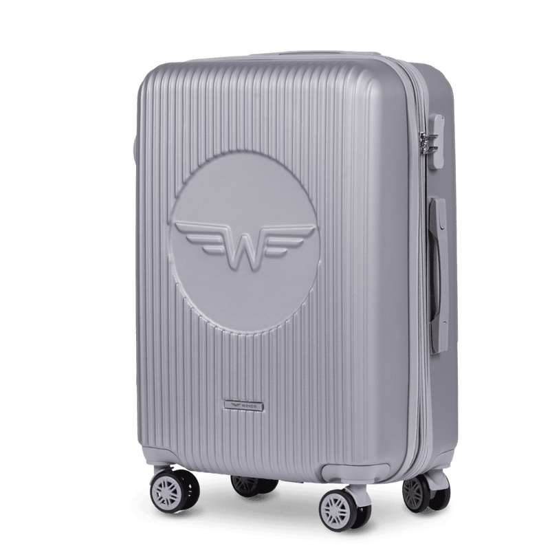Walizka średnia Wings Swallow 3.0 SILVER 24"