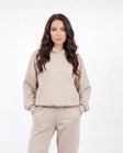Damska bluza oversize UNLEASH WINGS BEIGE