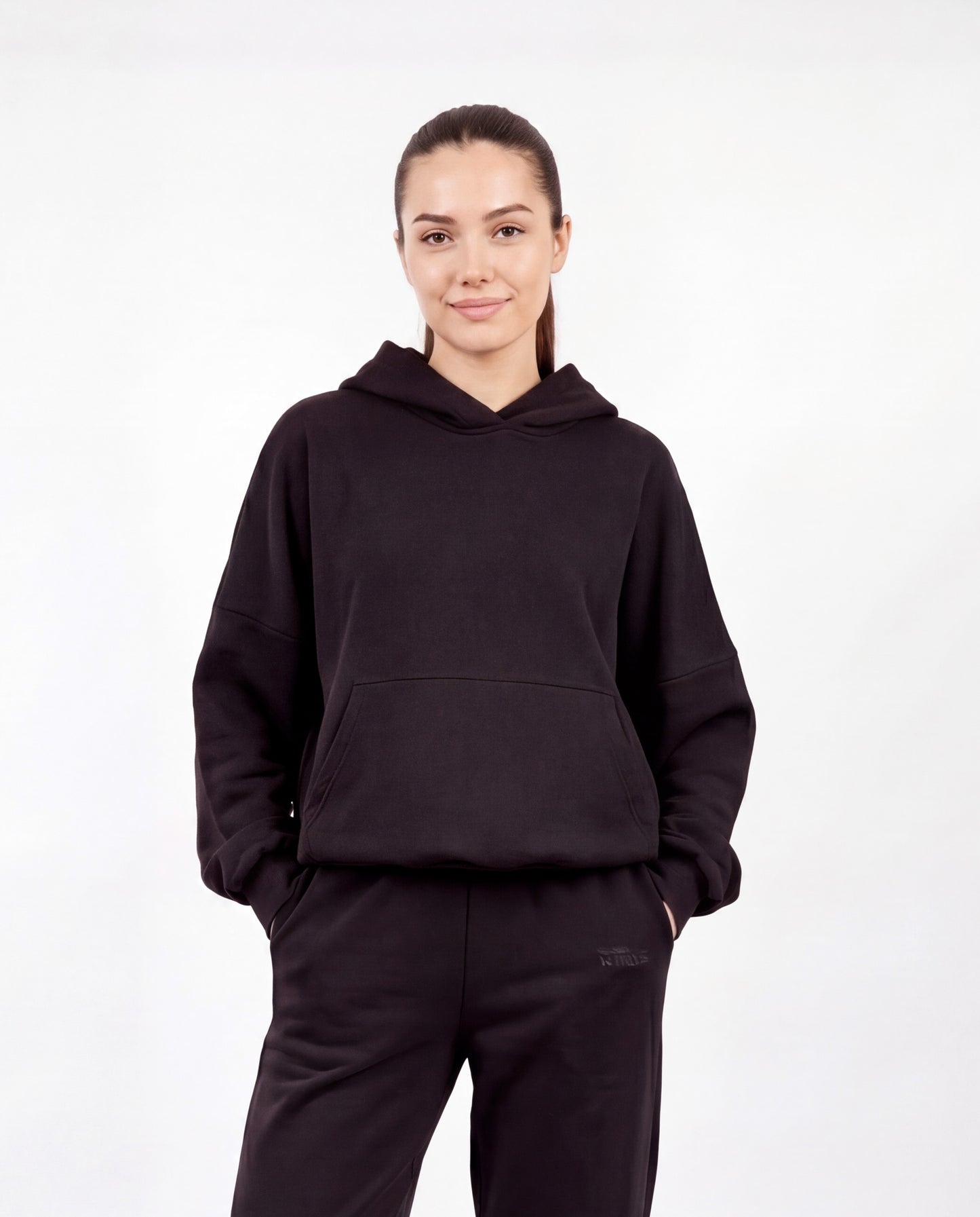 Damska bluza oversize UNLEASH WINGS BLACK
