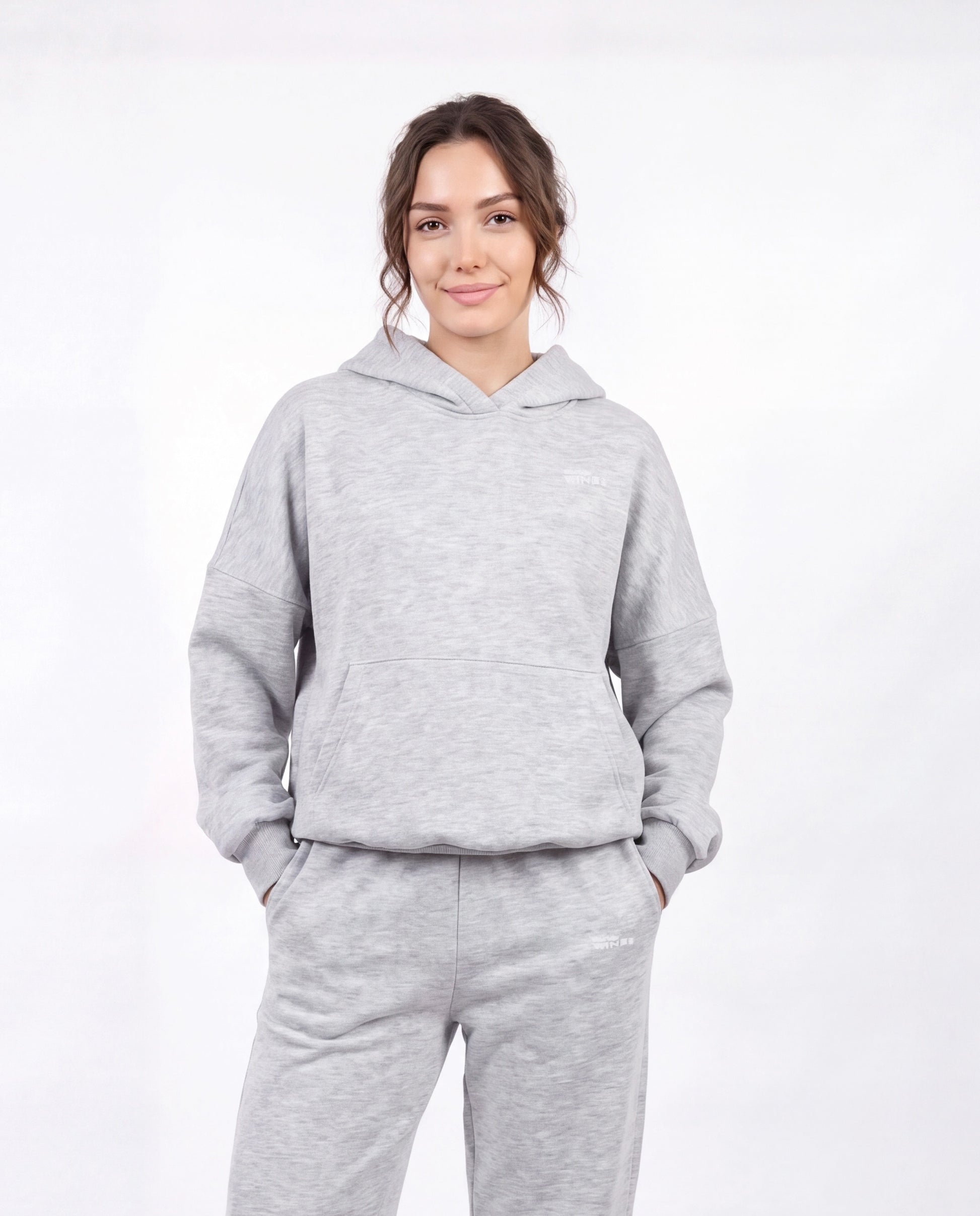 Damska bluza oversize UNLEASH WINGS GREY