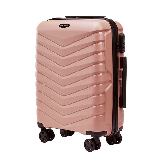 Walizka kabinowa Wings PHOENIX 2.0 polipropylen 20" ROSE GOLD