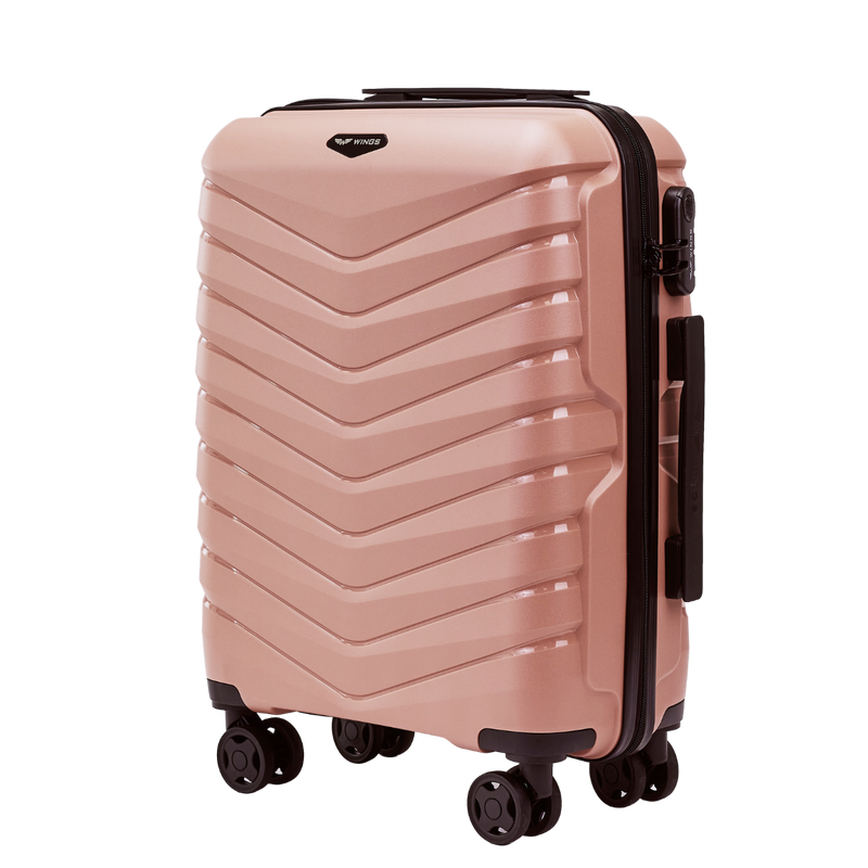 Walizka kabinowa Wings PHOENIX 2.0 polipropylen 20" ROSE GOLD