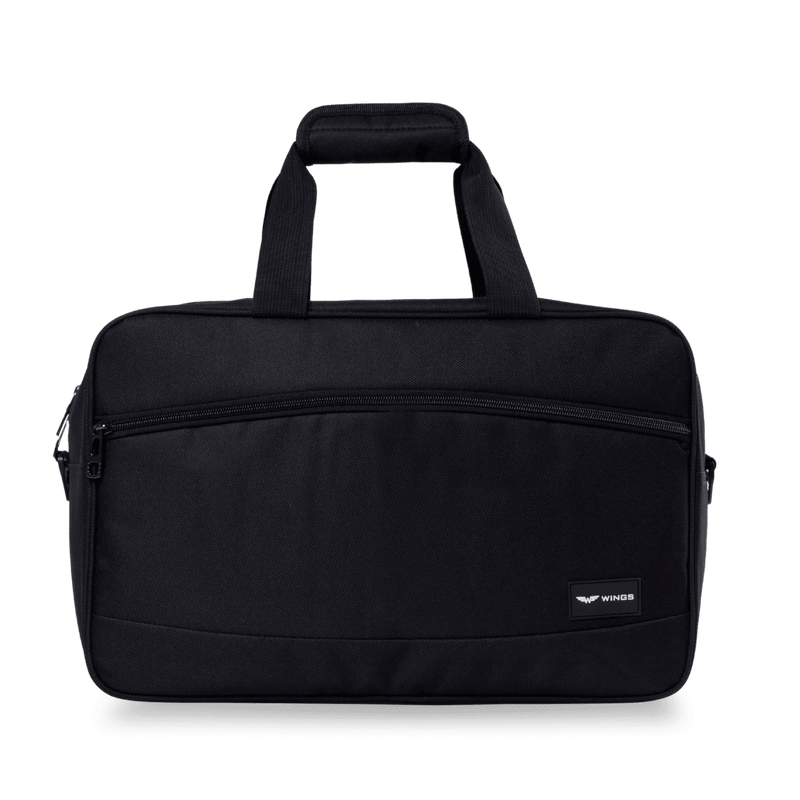 WINGS Podręczna Torba PODRÓŻNA kabinowa BLACK