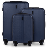 ZESTAW 3 WALIZEK WINGS EGRET 2.0 DARK BLUE