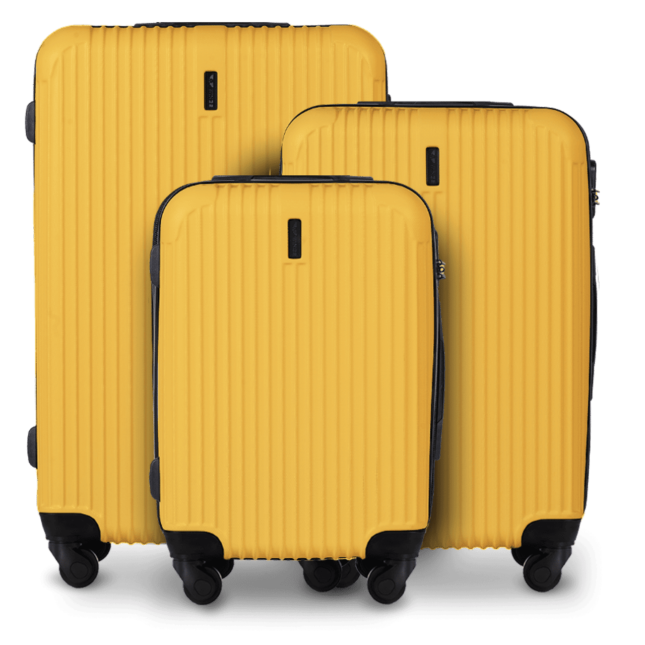 ZESTAW 3 WALIZEK WINGS EGRET 2.0 YELLOW