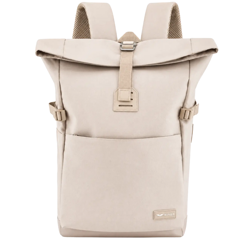 WINGS Zwijany plecak miejski 16L TROGON BEIGE