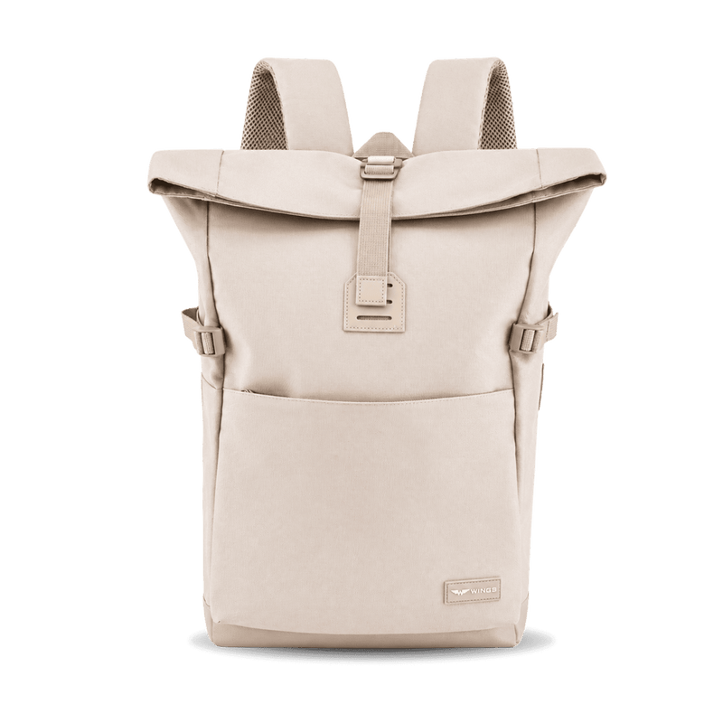 WINGS Zwijany plecak miejski 16L TROGON BEIGE