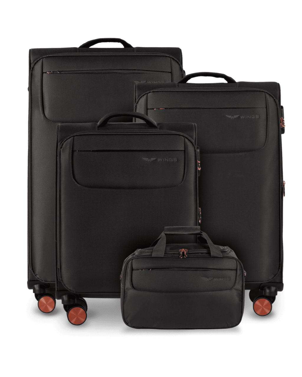 Zestaw 3 walizek TERN + torba podręczna Wings GREY