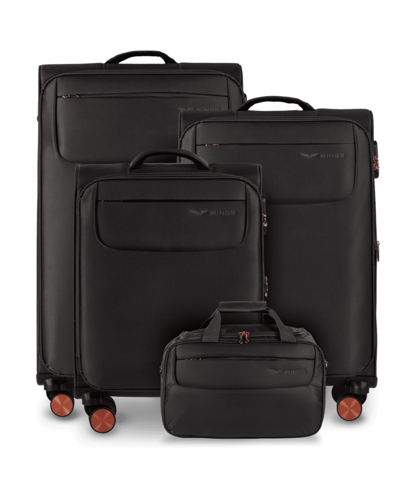 Zestaw 3 walizek TERN + torba podręczna Wings GREY