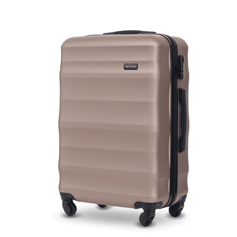 Walizka ŚREDNIA WINGS ABS+ VULTURE 24" Champagne