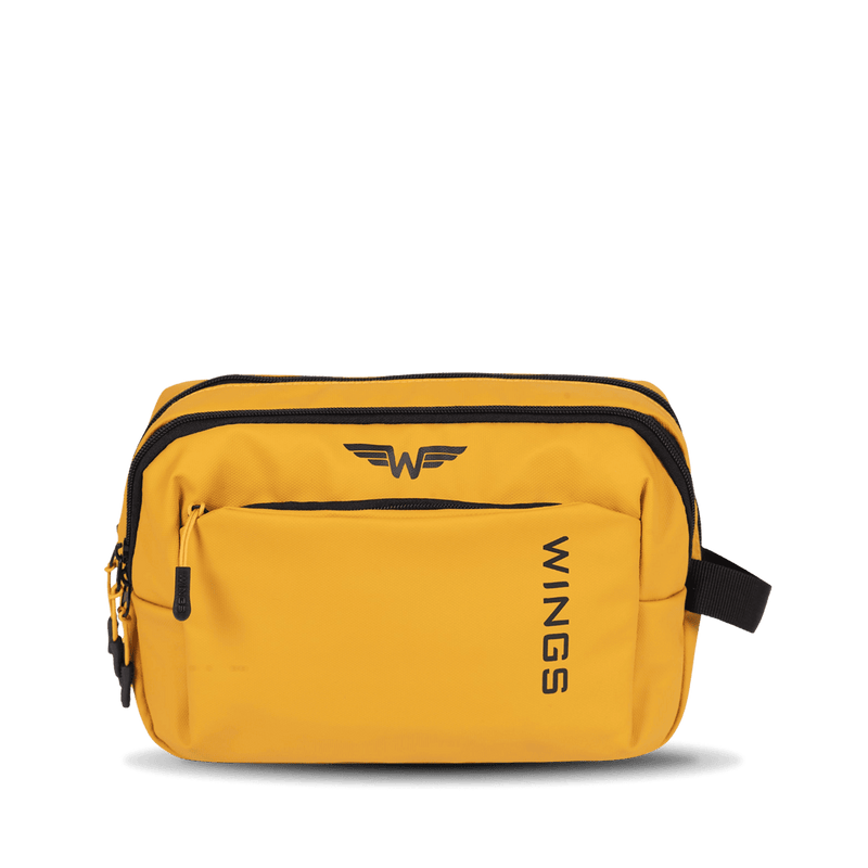 WINGS Kosmetyczka podróżna ROOK yellow