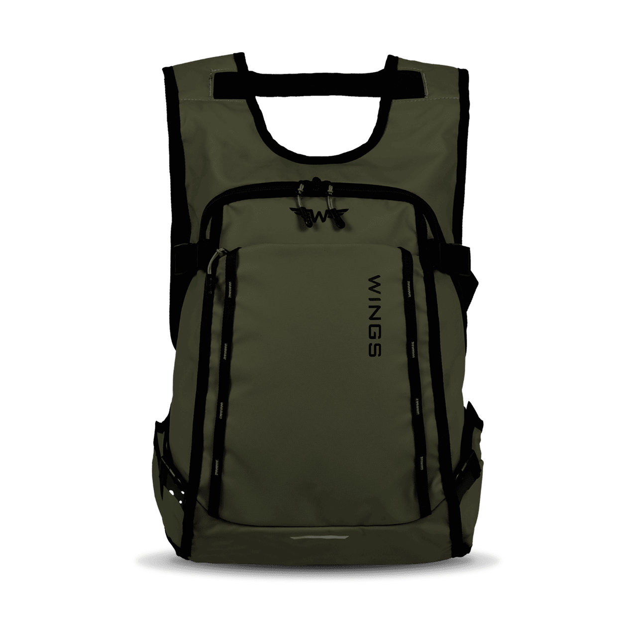 WINGS Plecak podróżny ROOK  dark green