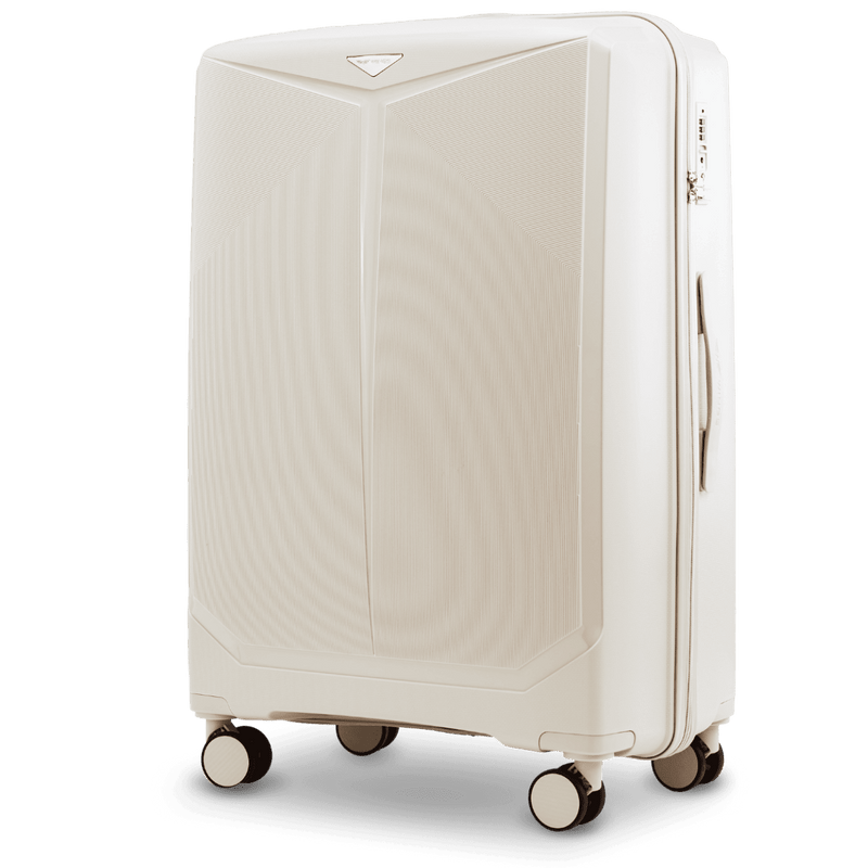 Walizka duża Wings COCKATIEL 28" polipropylen BEIGE