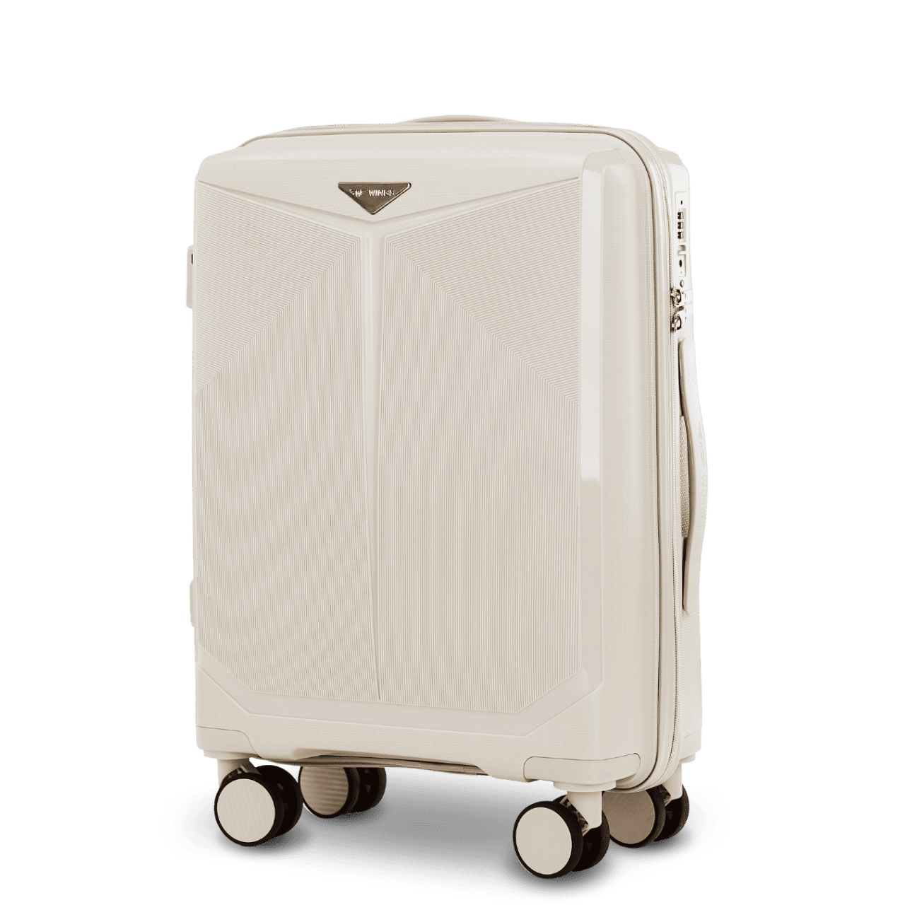 Walizka kabinowa Wings COCKATIEL polipropylen 20" BEIGE