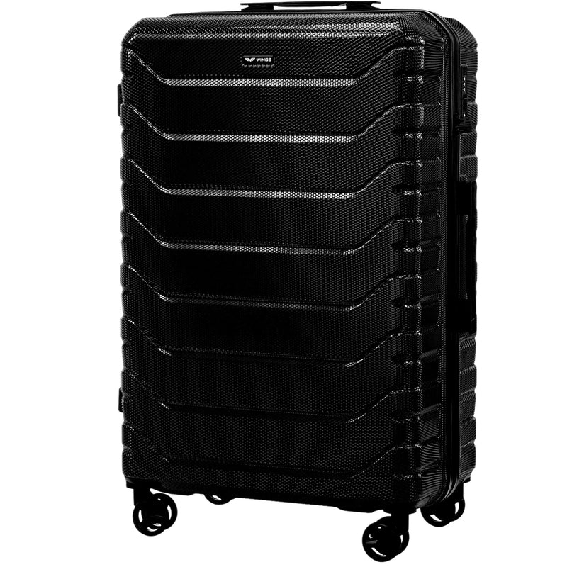 Zestaw 4 walizek Wings CRAKE S/M/L + Kuferek BLACK