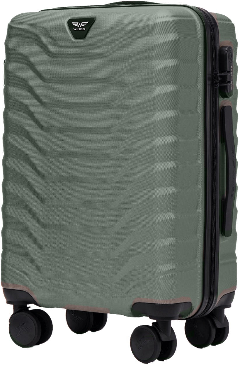 Zestaw 4 walizek Wings PEAFOWL 2.0 ARMY GREEN