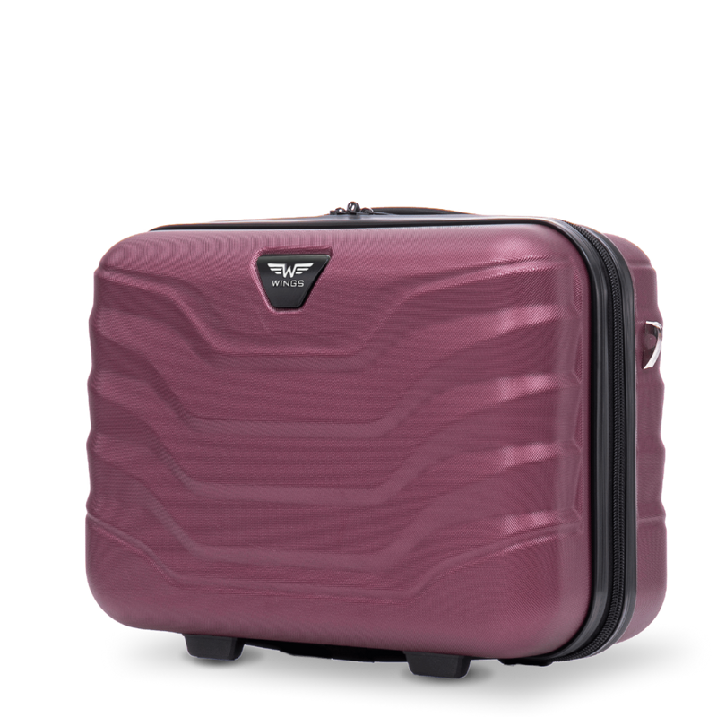 Kuferek podróżny Wings PEAFOWL 2.0 kosmetyczka 14" BURGUNDY