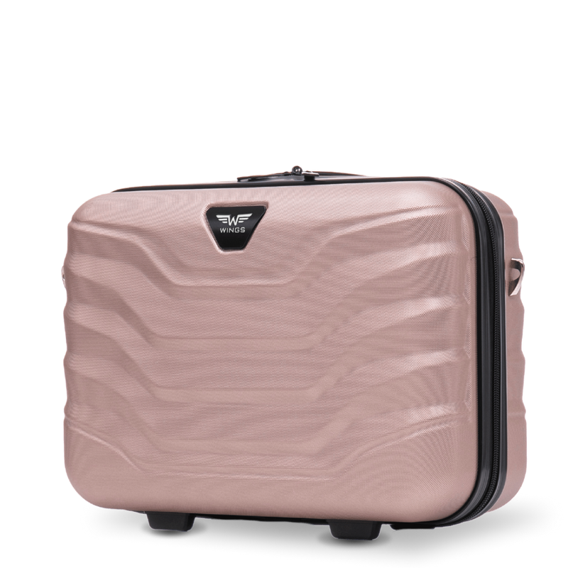 Kuferek podróżny Wings PEAFOWL 2.0 kosmetyczka 14" ROSE GOLD