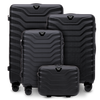 Zestaw 4 walizek Wings PEAFOWL 2.0 BLACK