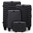 Zestaw 4 walizek Wings PEAFOWL 2.0 BLACK