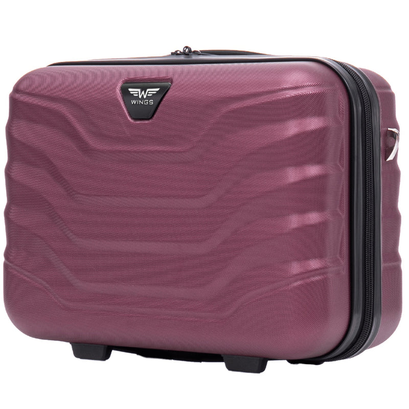 Kuferek podróżny Wings PEAFOWL 2.0 kosmetyczka 14" BURGUNDY