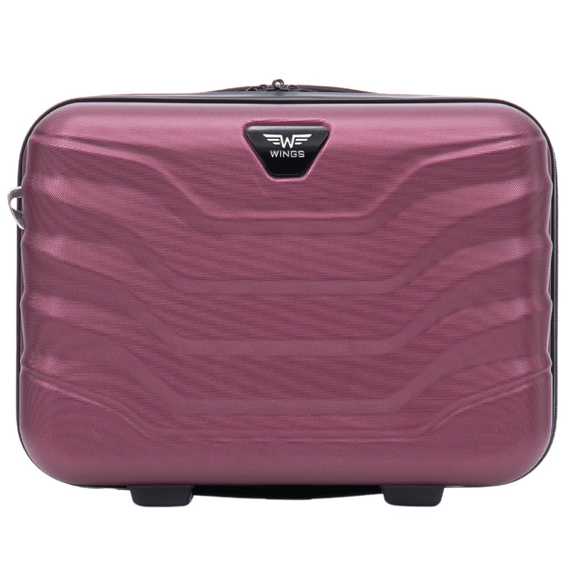 Kuferek podróżny Wings PEAFOWL 2.0 kosmetyczka 14" BURGUNDY