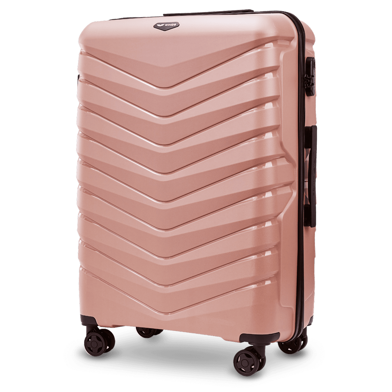 Walizka duża Wings PHOENIX 2.0 polipropylen 28" ROSE GOLD PHOENIX COLLECTION