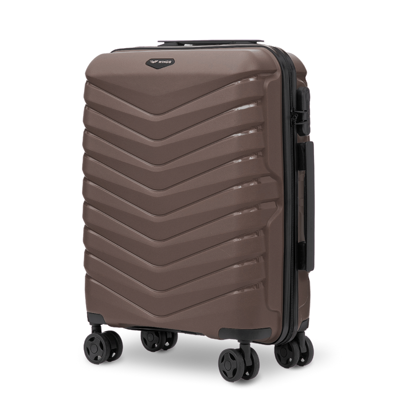 Walizka kabinowa Wings PHOENIX 2.0 polipropylen 20" BROWN