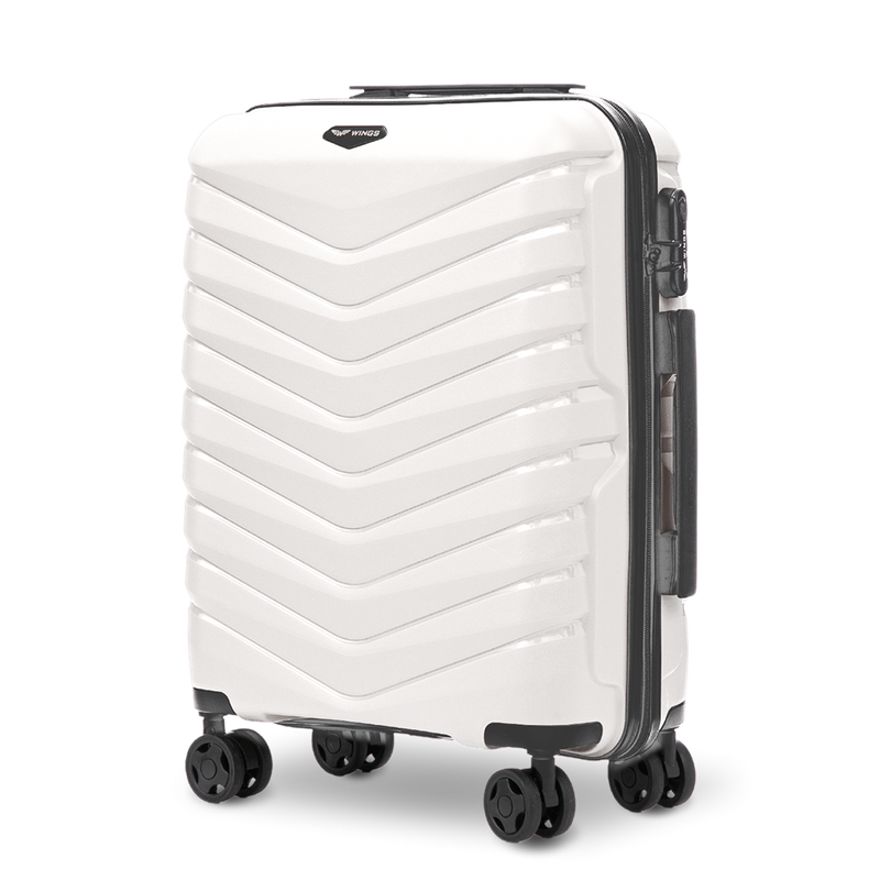 Walizka kabinowa Wings PHOENIX 2.0 polipropylen 20" WHITE