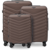 Zestaw 3 walizek Wings PHOENIX 2.0 polipropylen BROWN