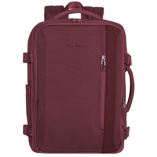 WINGS Plecak wielofunkcyjny SKYLARK poszerzany Burgundy