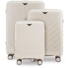 Komplet 3 walizek Wings COCKATIEL polipropylen BEIGE