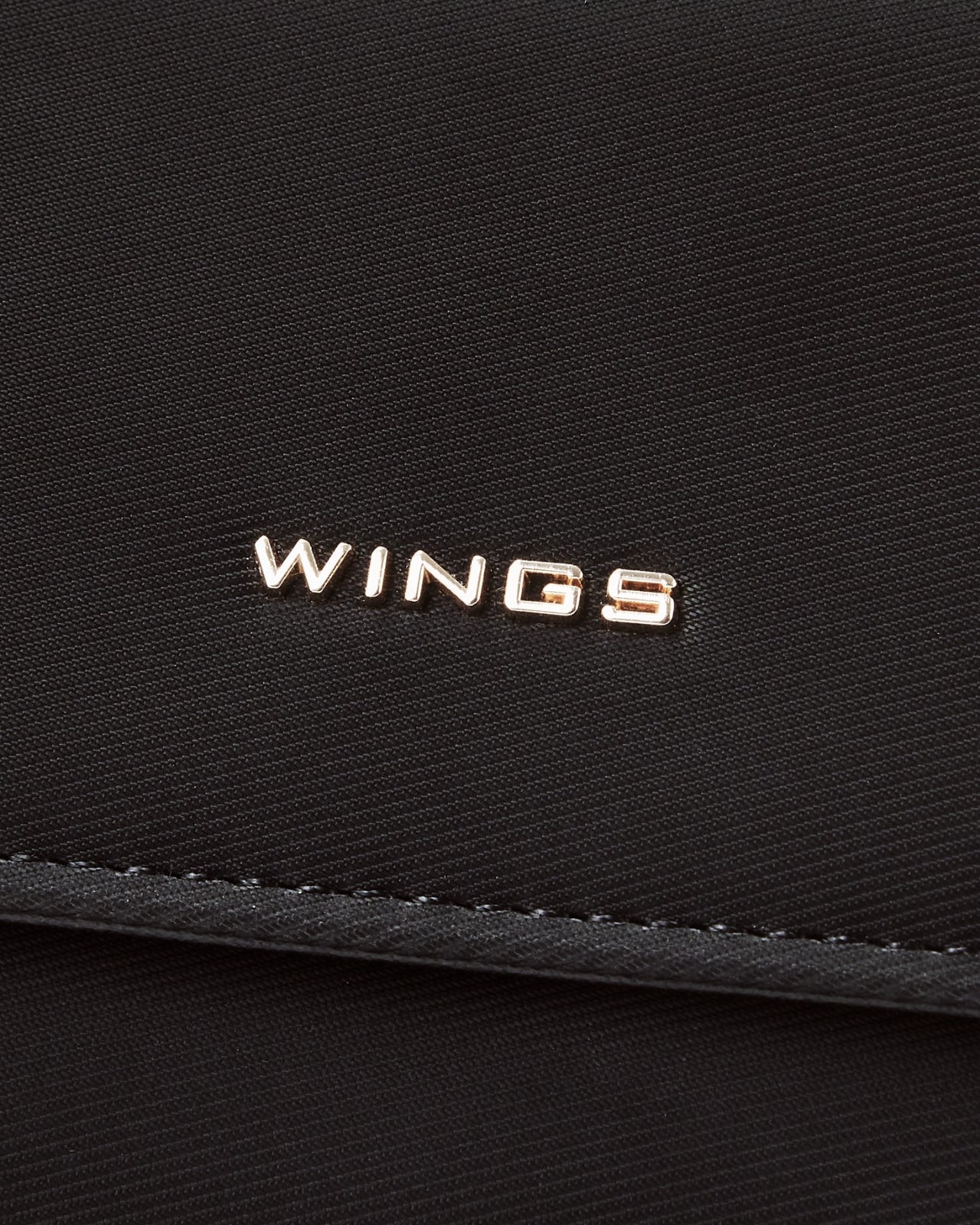 Portfel damski WINGS WILLOW mały elegancki BLACK
