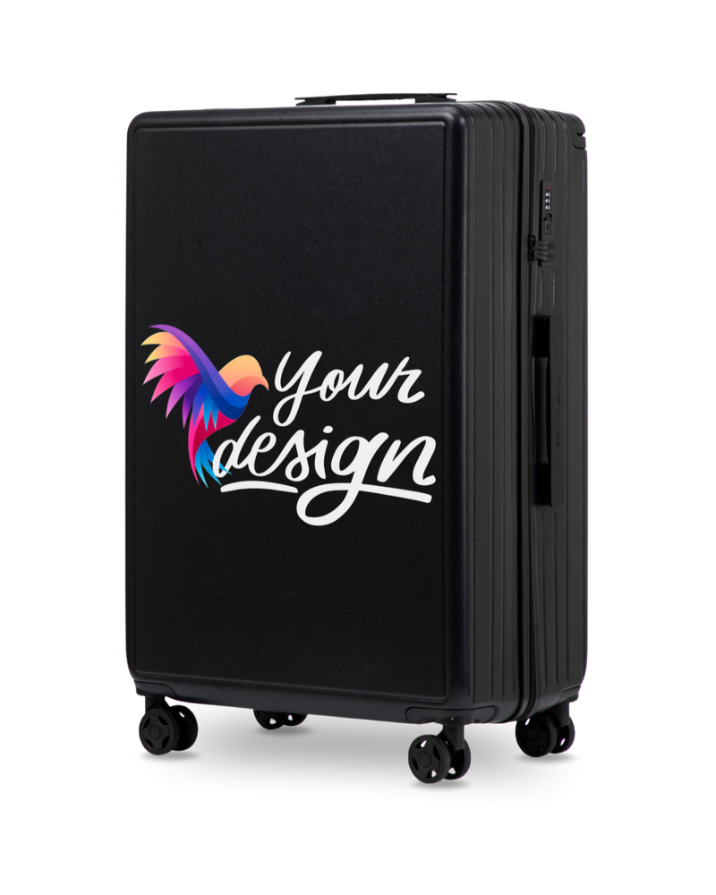 Walizka duża Wings PERSONALIZED ABS+ 28" BLACK