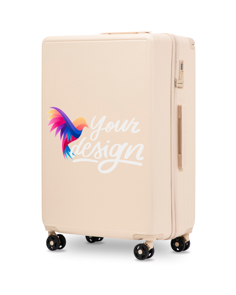 Walizka duża Wings PERSONALIZED ABS+ 28" DIRTY WHITE